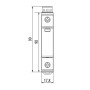 Ограничитель перенапряжения 1Р 40кА 275В [2440393] ETITEC C T2 ETI