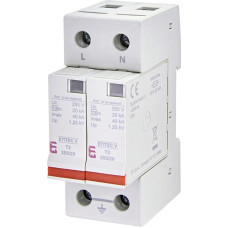 Ограничитель перенапряжения 2Р 40кА 255В [2442953] ETITEC V T2 ETI