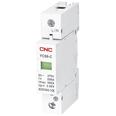 Ограничитель перенапряжения 1P 40кА 275В [Б00029528] YCS6-C CNC