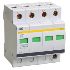 Ограничитель перенапряжения 4P 40кА 400В [MOP20-4-C-U] ОПС1-C УEK