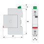 Обмежувач перенапруги 1Р 40кА 255В [2442952] ETITEC V T2 ETI
