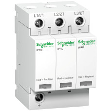 Ограничитель перенапряжения 3P 40кА 230В класc 2 (С) [A9L40300] iPRD40 Schneider Electric