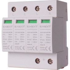 Ограничитель перенапряжения 4P 60кА 385В класс 1 (B) [p076004] E.NEXT e.pro.spd.4B.385