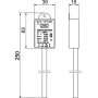 Обмежувач перенапруги для LED-систем 1P+N/PE 20кА 255В клас 2+3 (C+D) IP65 [5092433] ÜSM-20-230 PE OBO bettermann