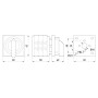 Пакетный переключатель "1-0-2" 3P 40A 400V [8635-200] LK40/3.323-ZК/45 E.NEXT