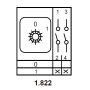 Пакетний перемикач "0-1" 2P 32A 400V [A0110010032] ПКП Е9 32А/1.822 АСКО