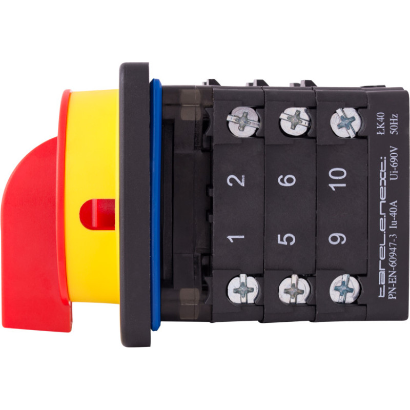 Пакетный переключатель "1-0-2" 3P 40A 400V [8635-200] LK40/3.323-ZК/45 E.NEXT