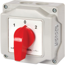 Пакетный переключатель "1-0-2" 3P 16A 400V в корпусе [8334-200] LK16/3.323-ОВ/45 E.NEXT