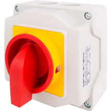 Пакетный переключатель "0-1-2" 4P 25A 400V в корпусе [8428-200] LK25/4.322-ОК/45 E.NEXT
