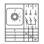 Пакетный переключатель выбор фазы "0-1-2-3" 16A 400V [A0110010006] ПКП Е9 16А/2.843 АСКО