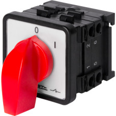 Пакетный переключатель "0-1" 3P 25A 400V на DIN рейку [8417-200] LK25/2.211-SP/45 E.NEXT