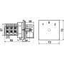 Пакетный переключатель "1-0-2" 1P 32A 400V [A0110010033] ПКП Е9 32А/1.831 АСКО