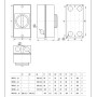 Пакетный переключатель "Откл-Вкл" 3P 25A 400V в корпусе [BCS33-025-1] ПКП25-13/К УЕК