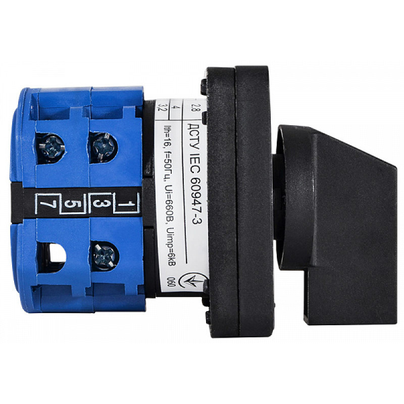 Пакетный переключатель "0-1" 3P 16A 400V [A0110010042] ПКП SBI 16А/2.823 АСКО