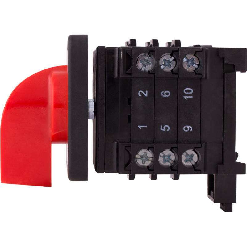 Пакетный переключатель "1-0-2" 3P 25A 400V на DIN рейку [8437-200] LK25/3.323-SP/45 E.NEXT
