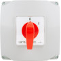 Пакетный переключатель "0-1" 3P 63A 400V в корпусе [8814-200] LK63/2.211-ОВ/45 E.NEXT