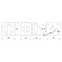 Пакетный переключатель "1-0-2" 3P 25A 400V [8435-200] LK25/3.323-ZК/45 E.NEXT