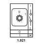 Пакетный переключатель "0-1" 1P 20A 400V [A0110010049] ПКП SBI 20A/1.821 АСКО