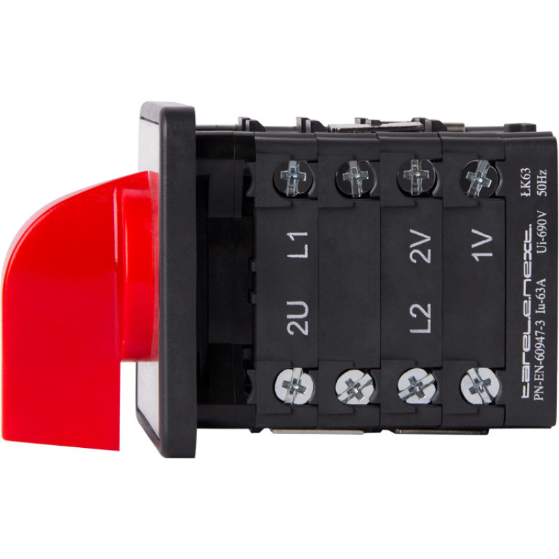 Пакетный переключатель "0-1-2" 4P 63A 400V [8821-200] LK63/4.322-ZP/45 E.NEXT