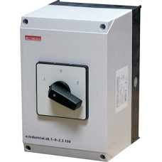 Пакетный переключатель "1-0-2" 3P 32A 400V в корпусе [i0360017] e.industrial.sb.1-0-2.3.32 E.NEXT