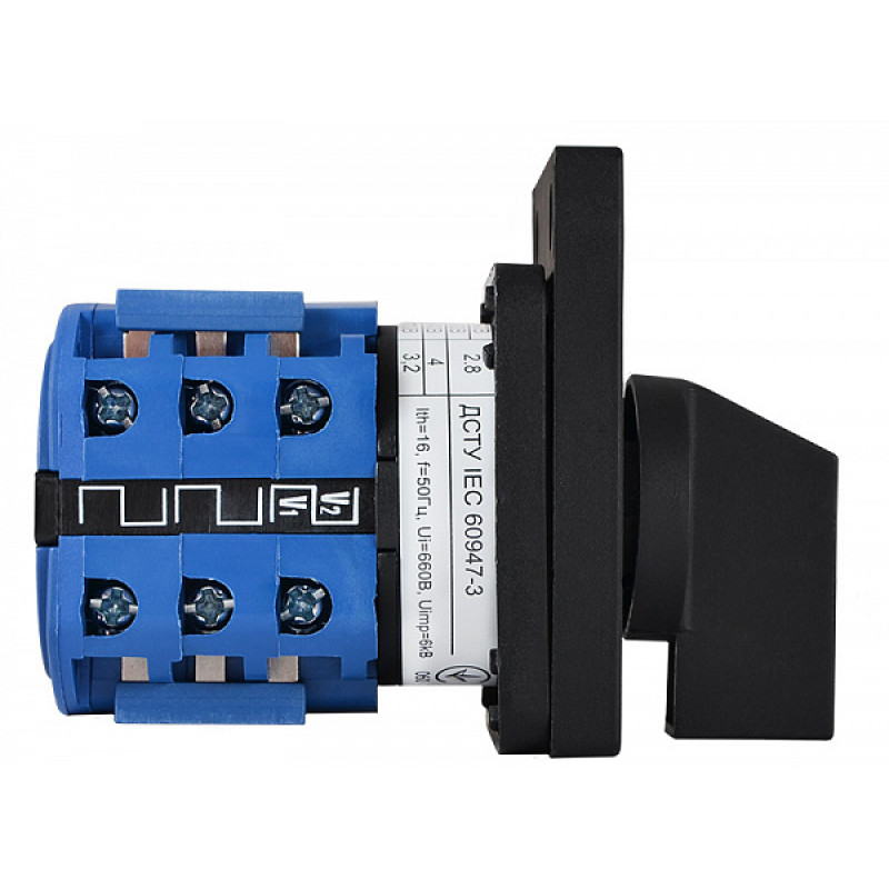 Пакетный переключатель вольтметр 16A 400V [A0110010047] ПКП SBI 16А/3.88 АСКО
