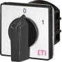 Пакетний перемикач "0-1" 1P 25A 480V [4773002] CS 25 90 U ETI