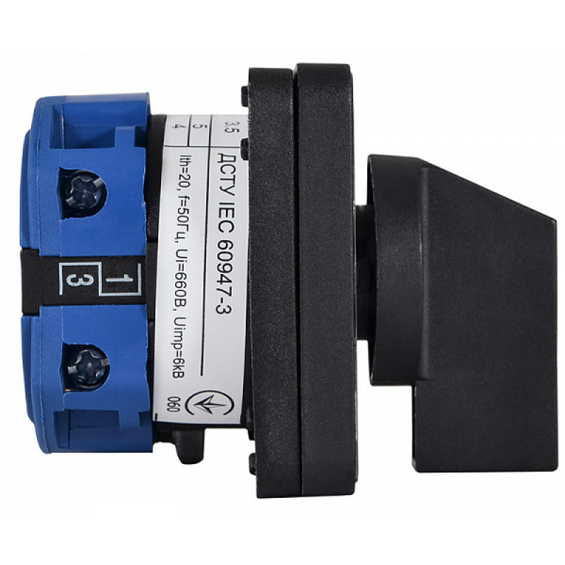 Пакетный переключатель "0-1" 2P 20A 400V [A0110010050] ПКП SBI 20A/1.822 АСКО
