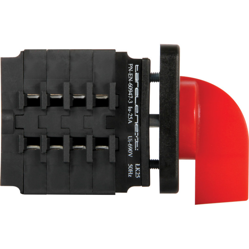 Пакетный переключатель "1-0-2" 3P 25A 400V [8431-200] LK25/3.323-ZP/45 E.NEXT