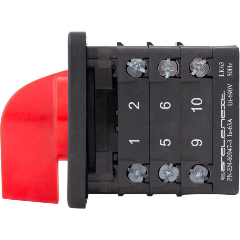 Пакетный переключатель "1-0-2" 3P 63A 400V [8831-200] LK63/3.323-ZP/45 E.NEXT