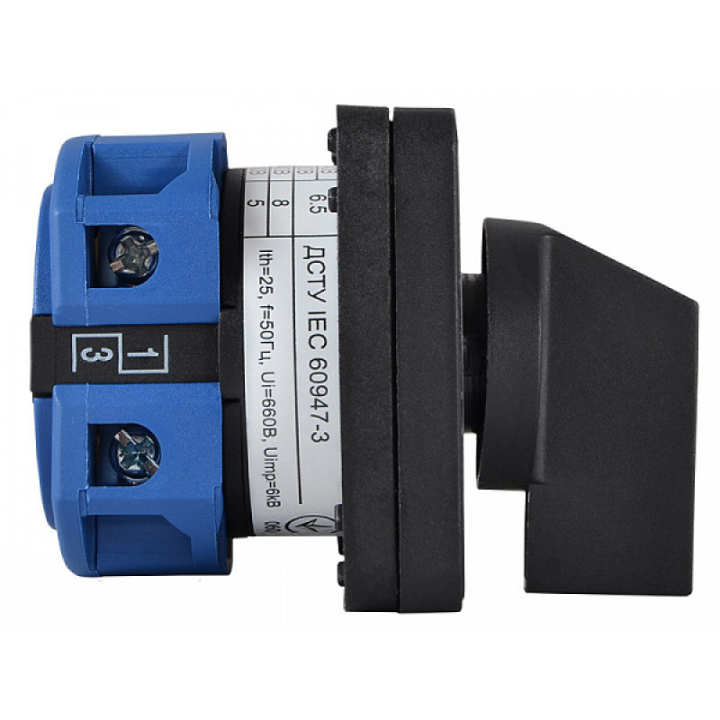 Пакетный переключатель "0-1" 2P 25A 400V [A0110010056] ПКП SBI 25A/1.822 АСКО