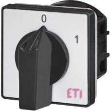 Пакетный переключатель "0-1" 2P 25A 480V [4773010] CS 25 91 U ETI