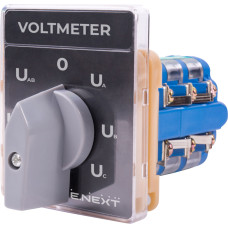 Пакетный переключатель вольтметр 20A 600V на 7 положений [s064002] e.switch.v E.NEXT