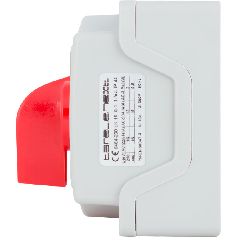 Пакетный переключатель "0-1" 1P 25A 400V в корпусе [8464-200] LK25/1.216-ОВ/45 E.NEXT