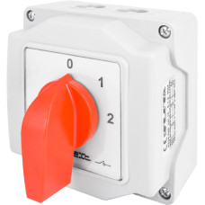 Пакетный переключатель "0-1-2" 4P 16A 400V в корпусе [8324-200] LK16/4.322-ОВ/45 E.NEXT