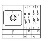 Пакетный переключатель "1-0-2" 2P 20A 400V [A0110010053] ПКП SBI 20A/2.832 АСКО