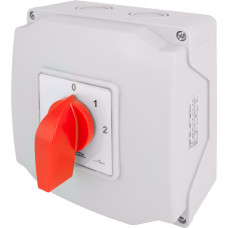 Пакетный переключатель "0-1-2" 4P 40A 400V в корпусе [8624-200] LK40/4.322-ОВ/45 E.NEXT