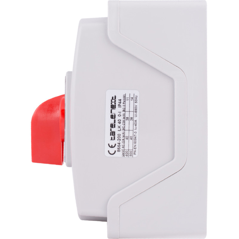 Пакетный переключатель "0-1" 1P 40A 400V в корпусе [8664-200] LK40/1.216-ОВ/45 E.NEXT