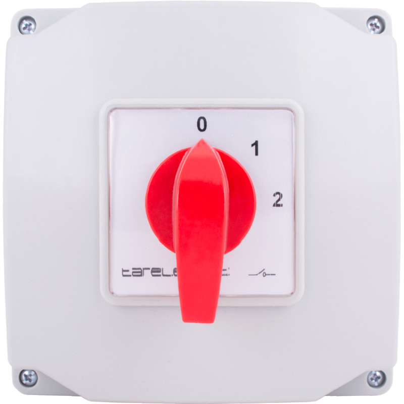 Пакетный переключатель "0-1-2" 4P 40A 400V в корпусе [8624-200] LK40/4.322-ОВ/45 E.NEXT