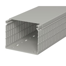 100x80мм Короб перфорированный L=2000мм ПВХ серый [6178233] LK4/N OBO Bettermann