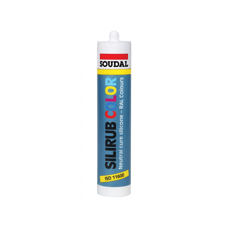 Герметик силиконовый 300 мл RAL9010 чистий белый [000020000000032009] Silirub Color Soudal