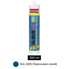 Герметик силиконовый 300 мл RAL5010 горечавочно-синий [000020000000032014] Silirub Color Soudal