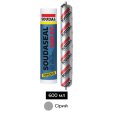 Клей-герметик SMX-полимер 600 мл бетонно-серый [000020000000083602] SOUDASEAL 240FC Soudal
