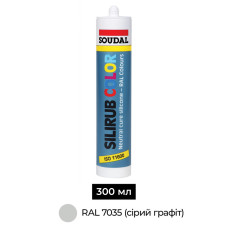 Герметик силіконовий 300 мл RAL7035 світло-сірий (3шт.) [000020000000032013] Silirub Color Soudal