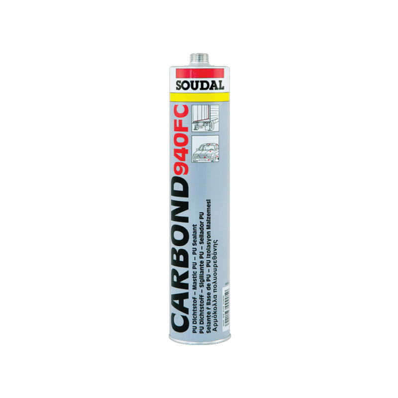 Герметик полиуретановый 300 мл черный [000020000000073003] CARBOND 940FC Soudal