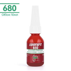 680 Удерживающий компаунд для валов и втулок высокой прочности 10мл [LOO-680-10] Looteft