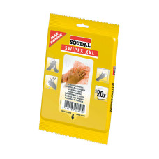 Салфетки очищающие 20 шт. [000050000000100001] Swipex Soudal