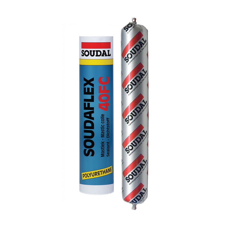Герметик полиуретановый 600 мл черный [000020000000072603] SOUDAFLEX 40 Soudal