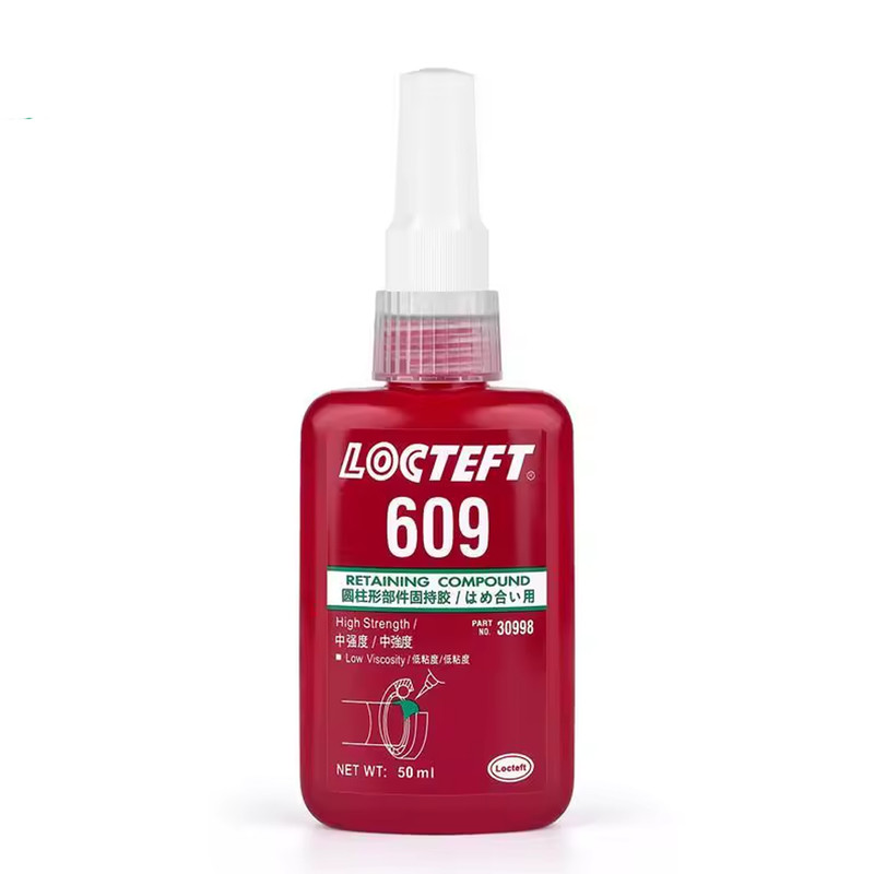 609 Фиксатор подшипников и втулок зазор до 0,15 мм 50мл [LOC-609-50] Locteft
