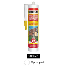 Герметик силиконовый нейтральный 280 мл прозрачный [000020000000030002] Soudal