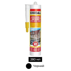 Герметик силиконовый универсальный 280 мл черный [000020000000010006] Soudal